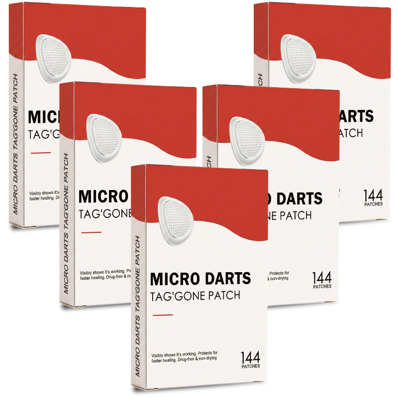 TagGone™ | Schmerzfreie Hautanhängsel-Entfernung mit MicroDart-Pflastern