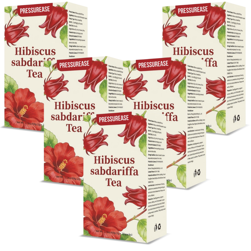 PressurEase™ | 100 % reiner Hibiskus – keine Füllstoffe