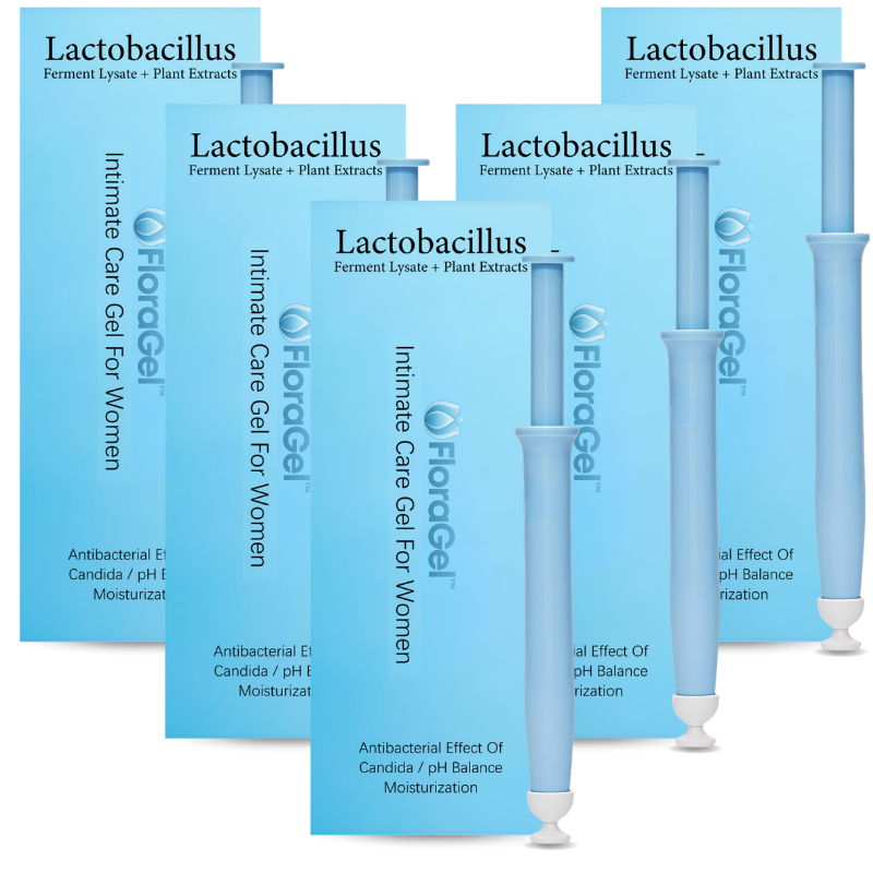 FloraGel™ | Lactobacillus-Ferment-Lysat + 6 pflanzliche Wirkstoffe für einen ausgeglichenen pH-Wert