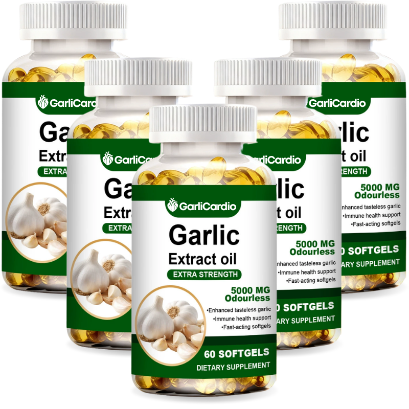 GarliCardio™ | Premium gereifter Knoblauch für eine bessere Durchblutung