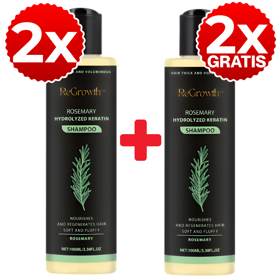 ReGrowth™ | Bio-Rosmarin-Shampoo für neues Haarwachstum