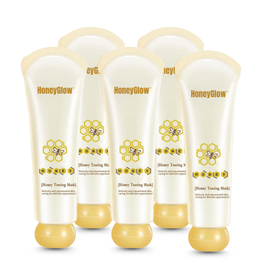 HoneyGlow™ | Kräuter-Peel-Off-Gesichtsmaske mit Honig für Flecken