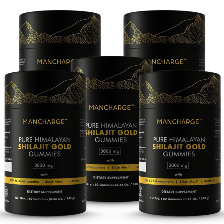 ManCharge™ | Reines Himalaya-Shilajit Gold Gummies