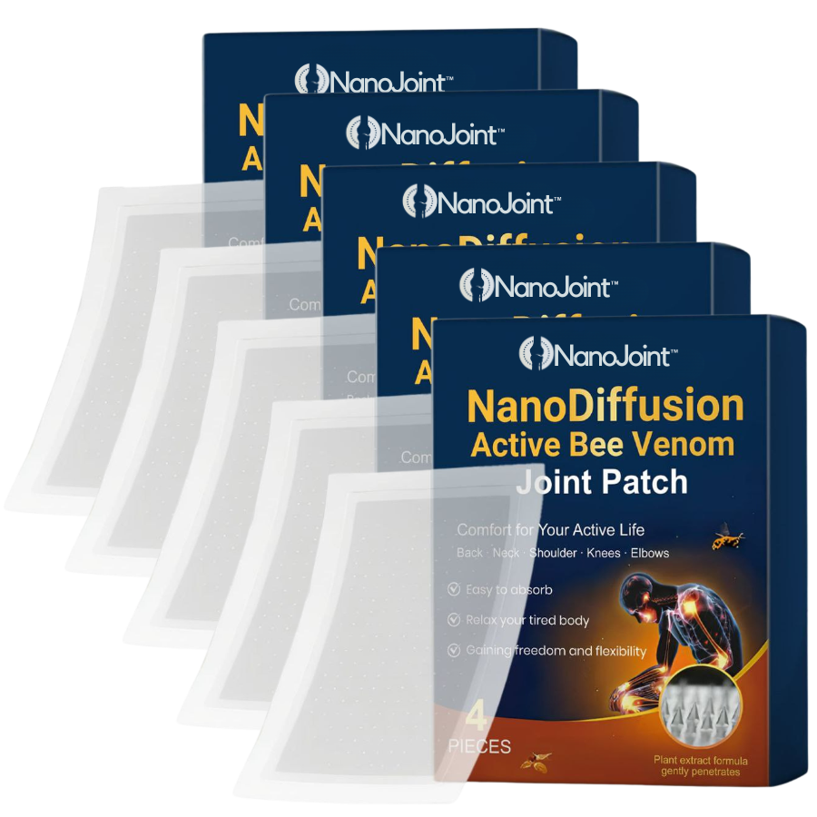 NanoJoint™ | NanoDiffusion Aktives Bienenvenom Gelenk-Pflaster