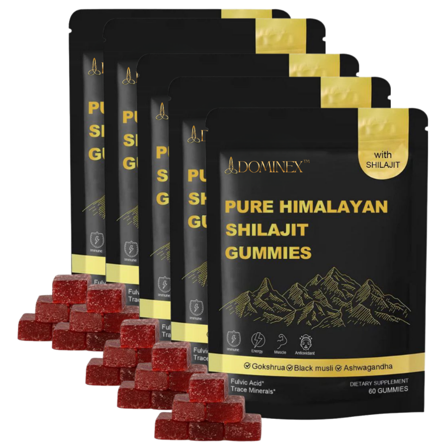 DOMINEX™ | Reine Himalaya-Shilajit™ Gummies für Männer