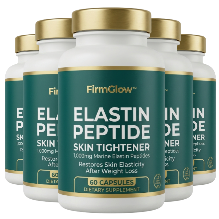 FirmGlow™ | Elastin-Peptid-Hautstraffungsformel