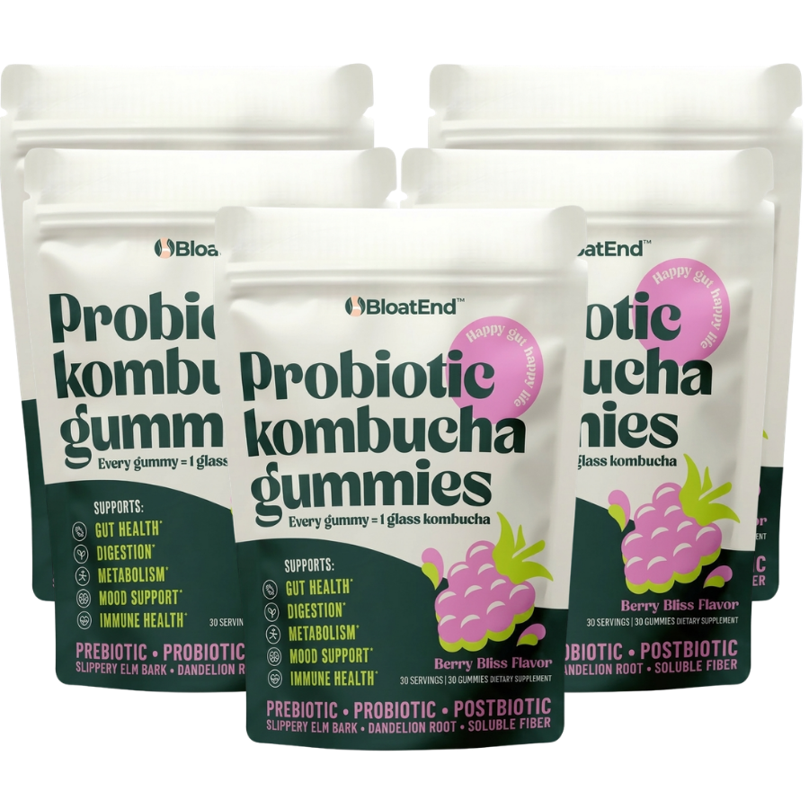 BloatEnd™ | Hormonelle Blähbauch-Linderung Probiotische Gummis