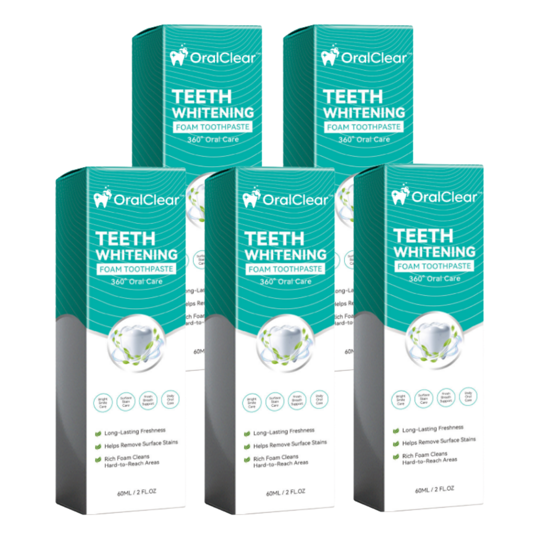 OralClear™ | Fleckenentfernender Zahnschaum