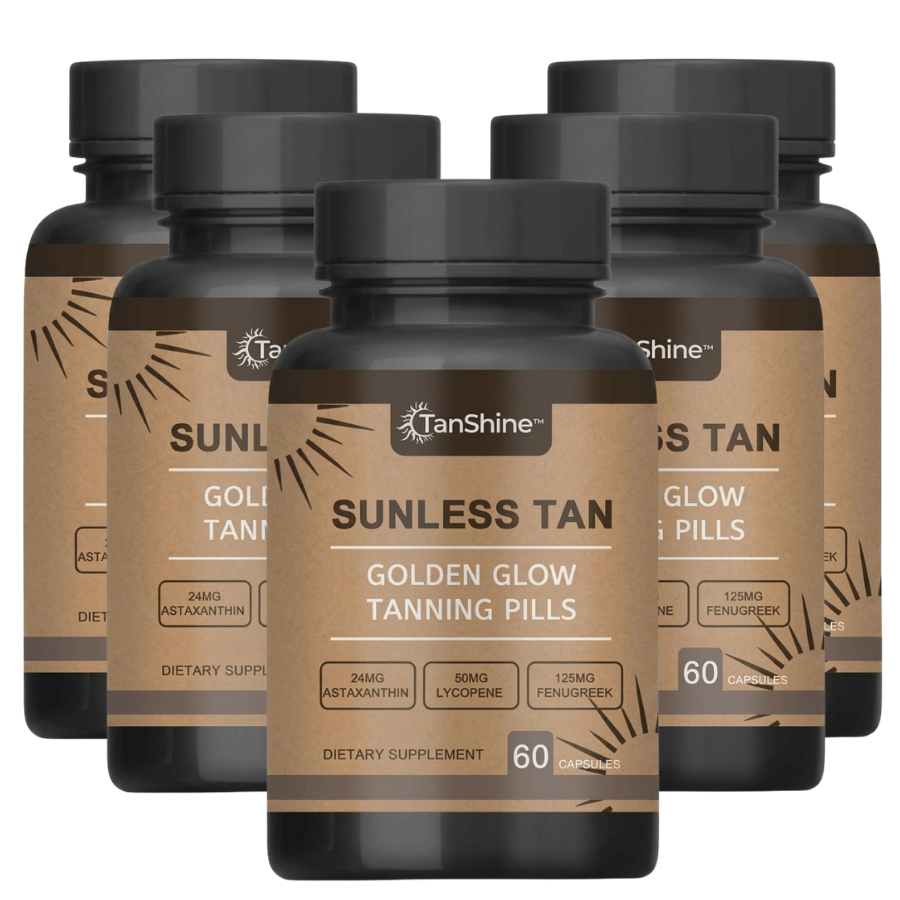 TanShine™ | Goldene Glow-Bräunungskapseln