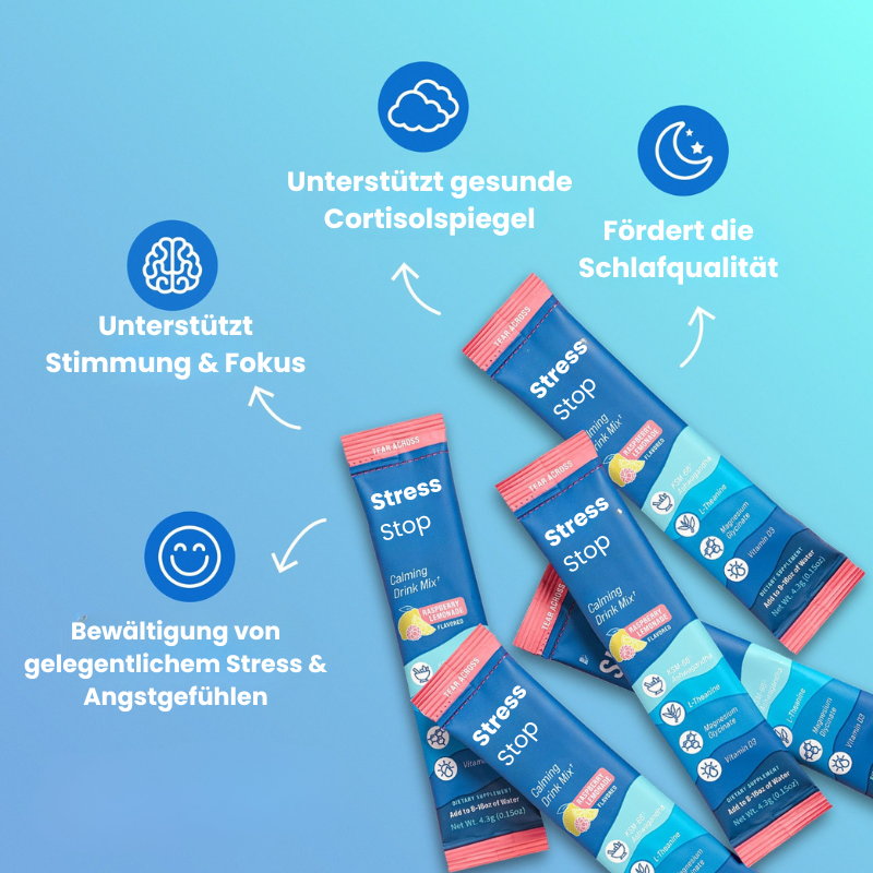 StressStop™ | Cortisol-Beruhigungsgetränk