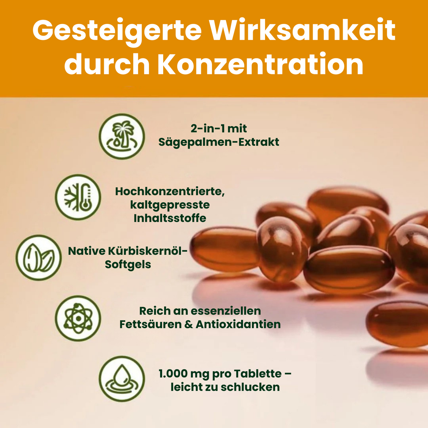 FlowGuard™ | Blasenunterstützungs-Kapseln