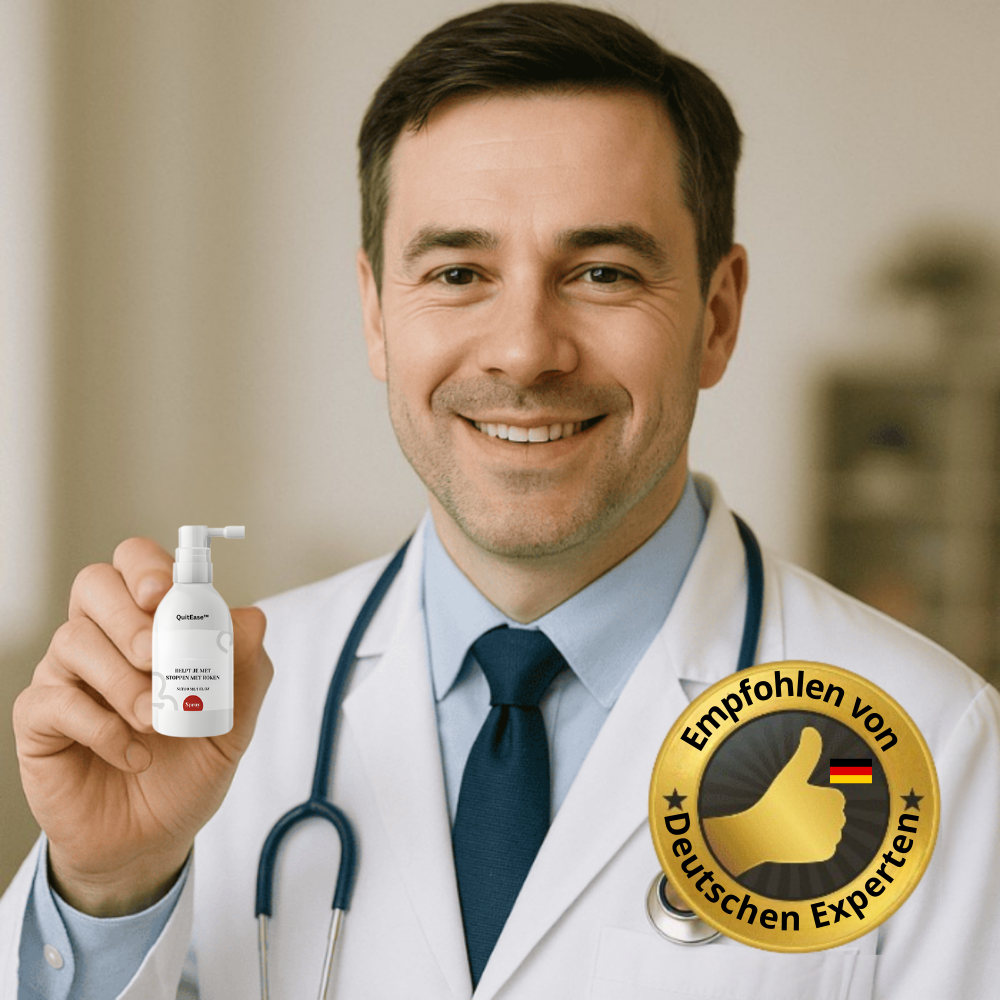 QuitEase ™ Anti-Nikotin-Spray | Raucherentwöhnung in nur 2 Tagen!