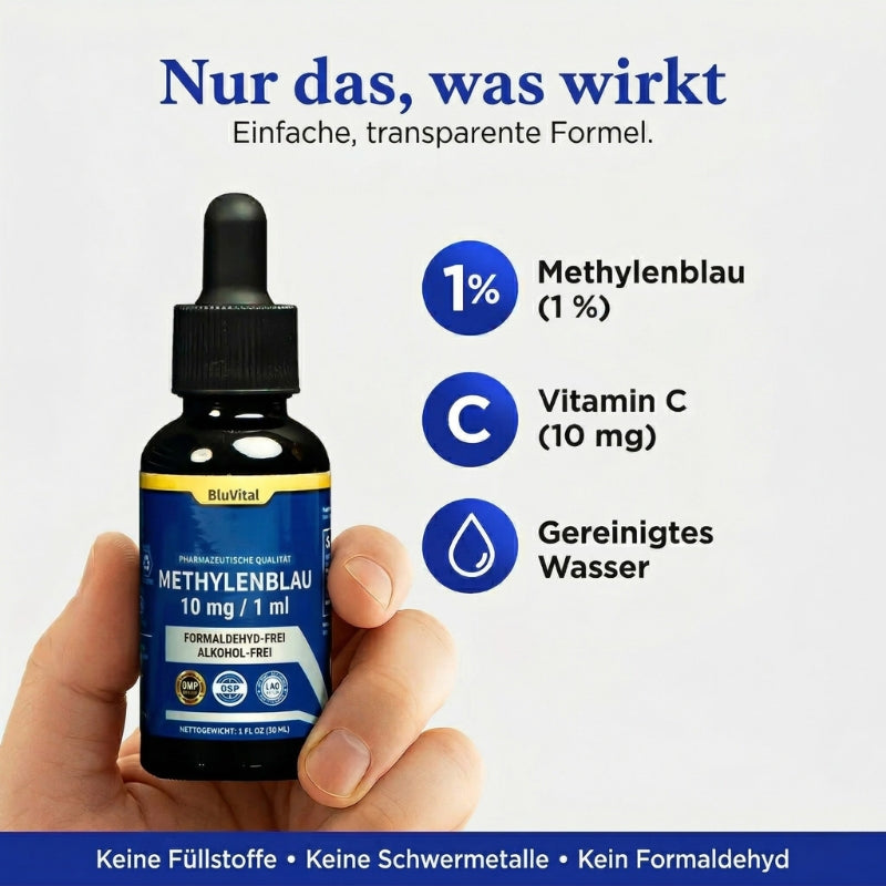 BluVital™ | Methylenblau 1 % in Ph.Eur.-Qualität