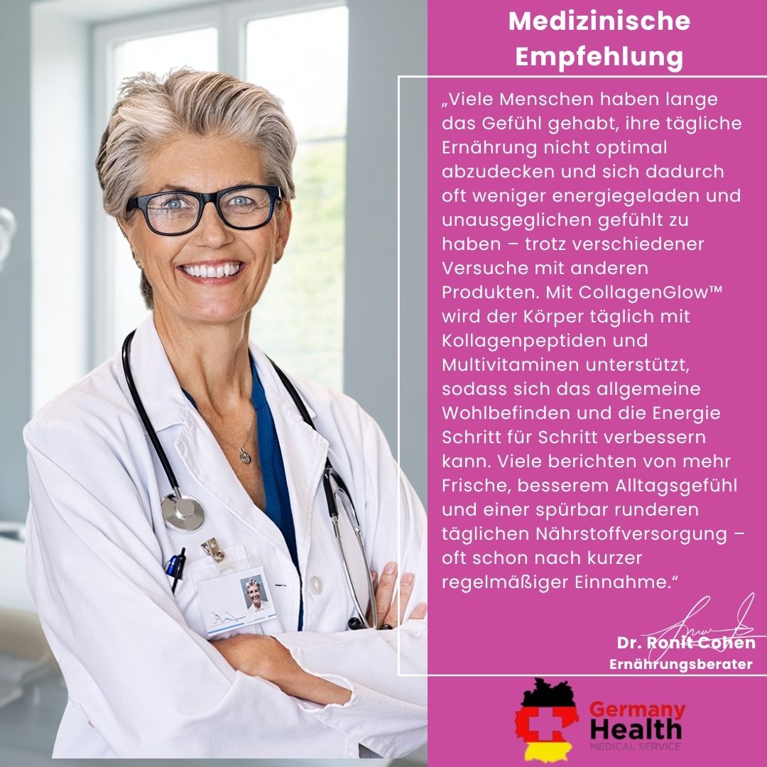 CollagenGlow™ | Kollagen- & Multivitamin-Kapseln