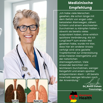LungClear™ | Atemunterstützende Tropfen