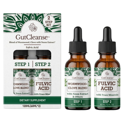 GutCleanse™ | Natürliche 2-Schritt-Darmreinigungs- & Regenerationsformel