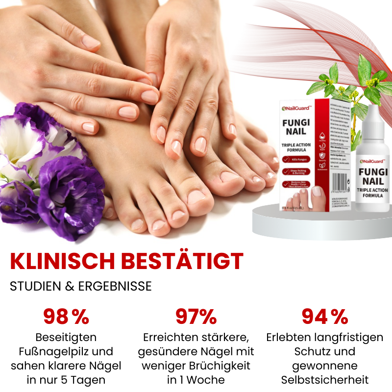NailGuard™ | Behandlung von Fußnagelpilz