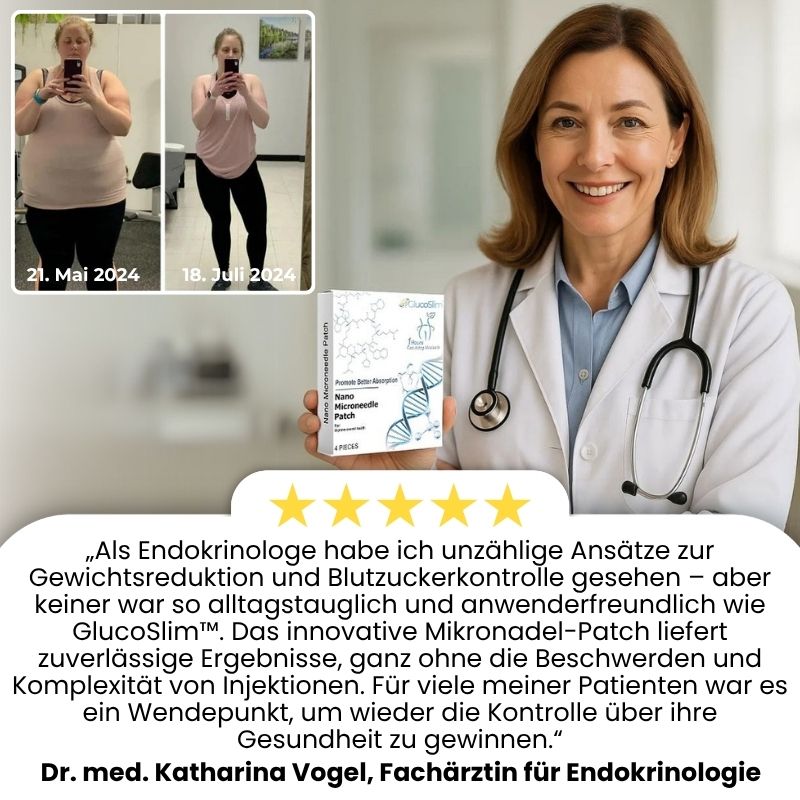 GlucoSlim™ | Nano-Mikronadel-Pflaster