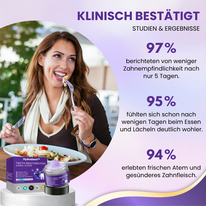 HydroDent™ | Beseitigt 97 % aller Karies und Zahnempfindlichkeit in nur 5 Tagen!