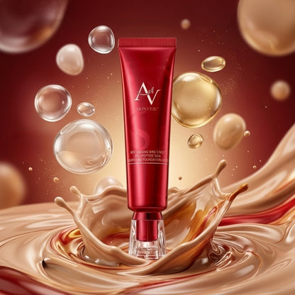 SkinVeil™ | Rote Human Ginseng nährende flüssige Foundation