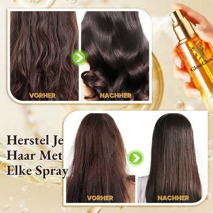 GlossGlow™ | Haarreparatur- & Anti-Frizz-Spray
