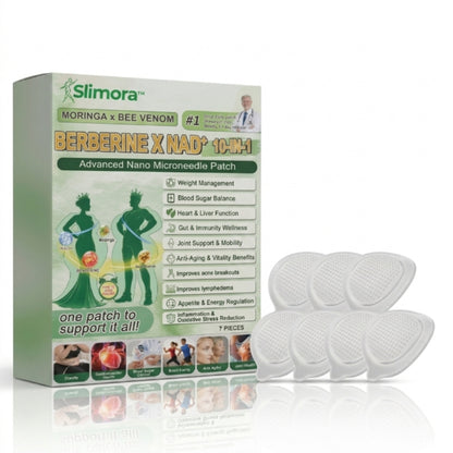 Slimora™ | Fortschrittliches Nano-Mikronadel-Abnehm-Pflaster