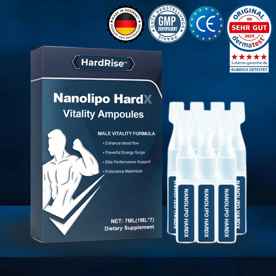 HardRise™ | Vitalitäts-Ampullen für Männer