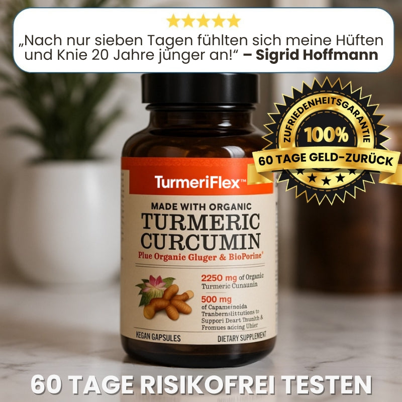 TurmeriFlex™ | Bio-Kurkuma-Curcumin für starke Gelenke