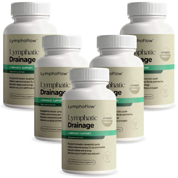 LymphoFlow™ | Lymphatische Drainage Kräuterkapseln