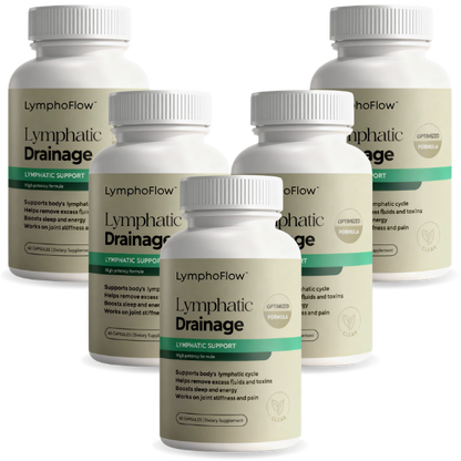LymphoFlow™ | Lymphatische Drainage Kräuterkapseln