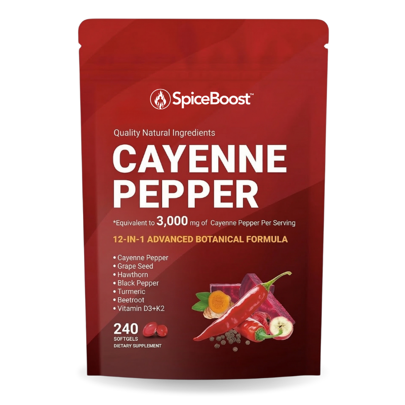 SpiceBoost™ | Konzentrierter Cayennepfeffer gegen erektile Dysfunktion