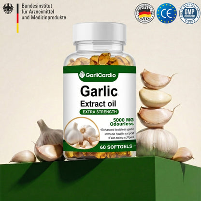 GarliCardio™ | Premium gereifter Knoblauch für eine bessere Durchblutung