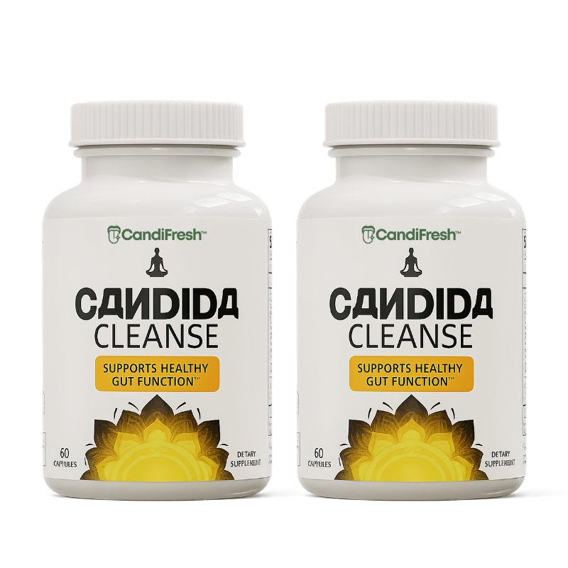 CandiFresh™ | Candida-Cleanse-Kapseln gegen weißen Zungenbelag