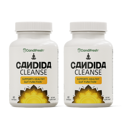 CandiFresh™ | Candida-Cleanse-Kapseln gegen weißen Zungenbelag