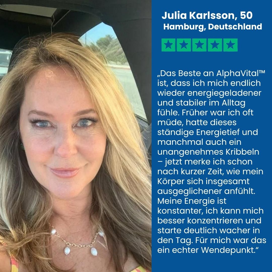 AlphaVital™ | Nahrungsergänzungsmittel mit antioxidativer Wirkung