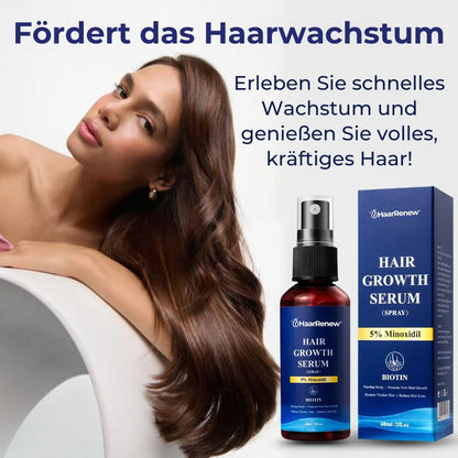 HaarRenew™ | 5 % Minoxidil mit Biotin Haarserum