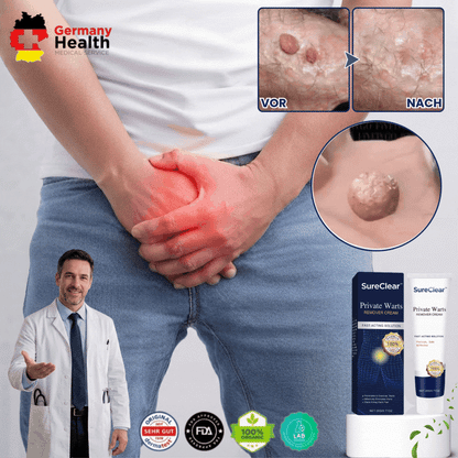 SureClear™  | Genitalwarzen-Entfernungscreme