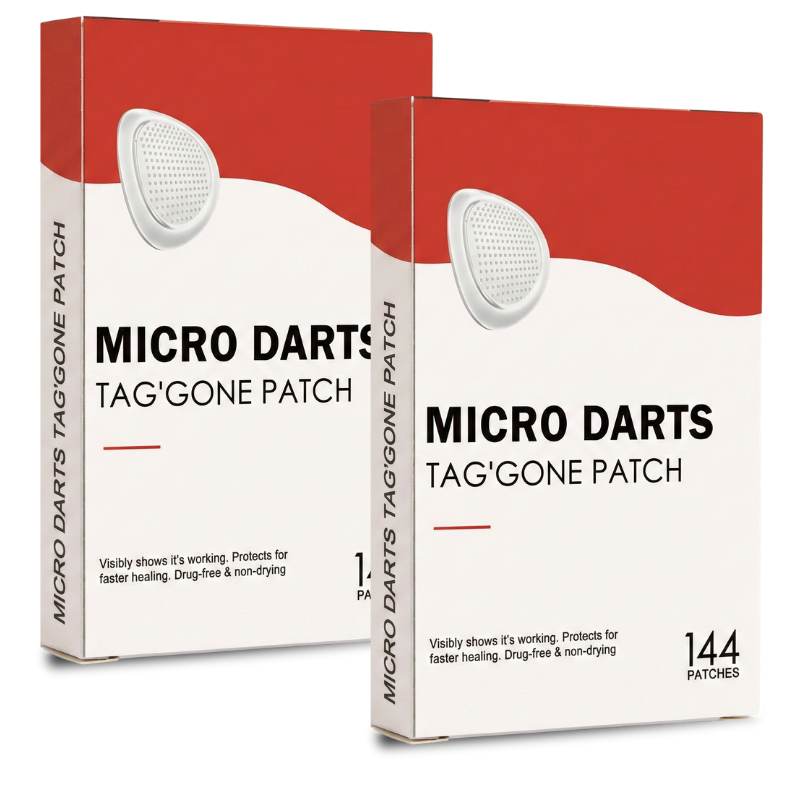 TagGone™ | Schmerzfreie Hautanhängsel-Entfernung mit MicroDart-Pflastern