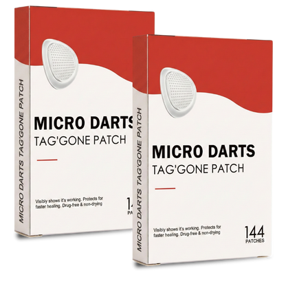 TagGone™ | Schmerzfreie Hautanhängsel-Entfernung mit MicroDart-Pflastern