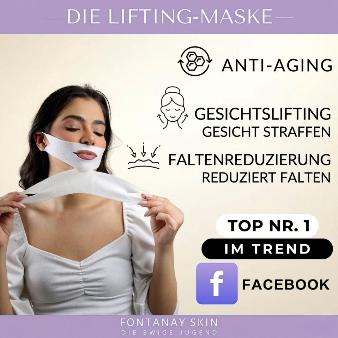 LumiMask™ | Wiederverwendbare Lifting- & Straffungs-Gesichtsmaske