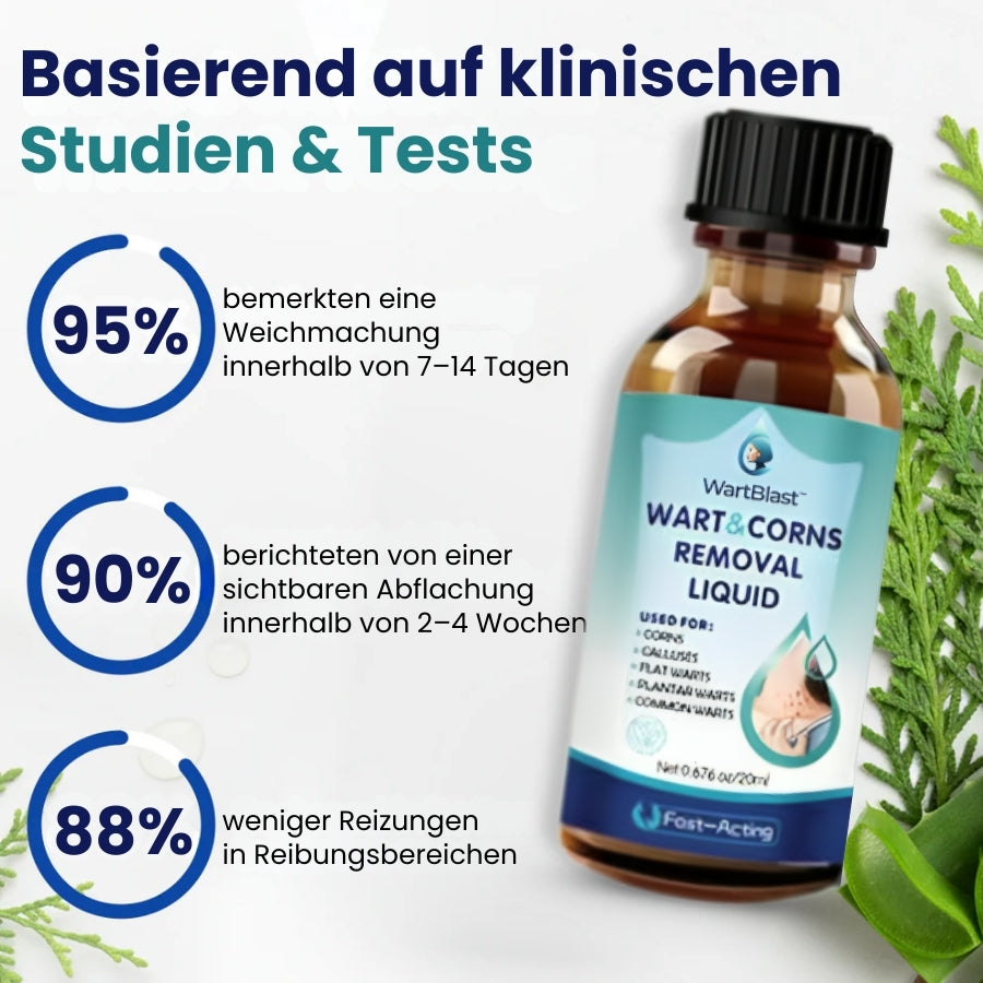 WartBlast™ | Warzen- und Hühneraugen-Entfernungsflüssigkeit