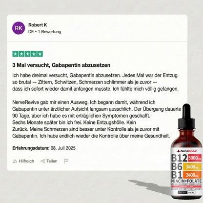 NerveRevive™ | B-Vitamin-Komplex gegen Neuropathie