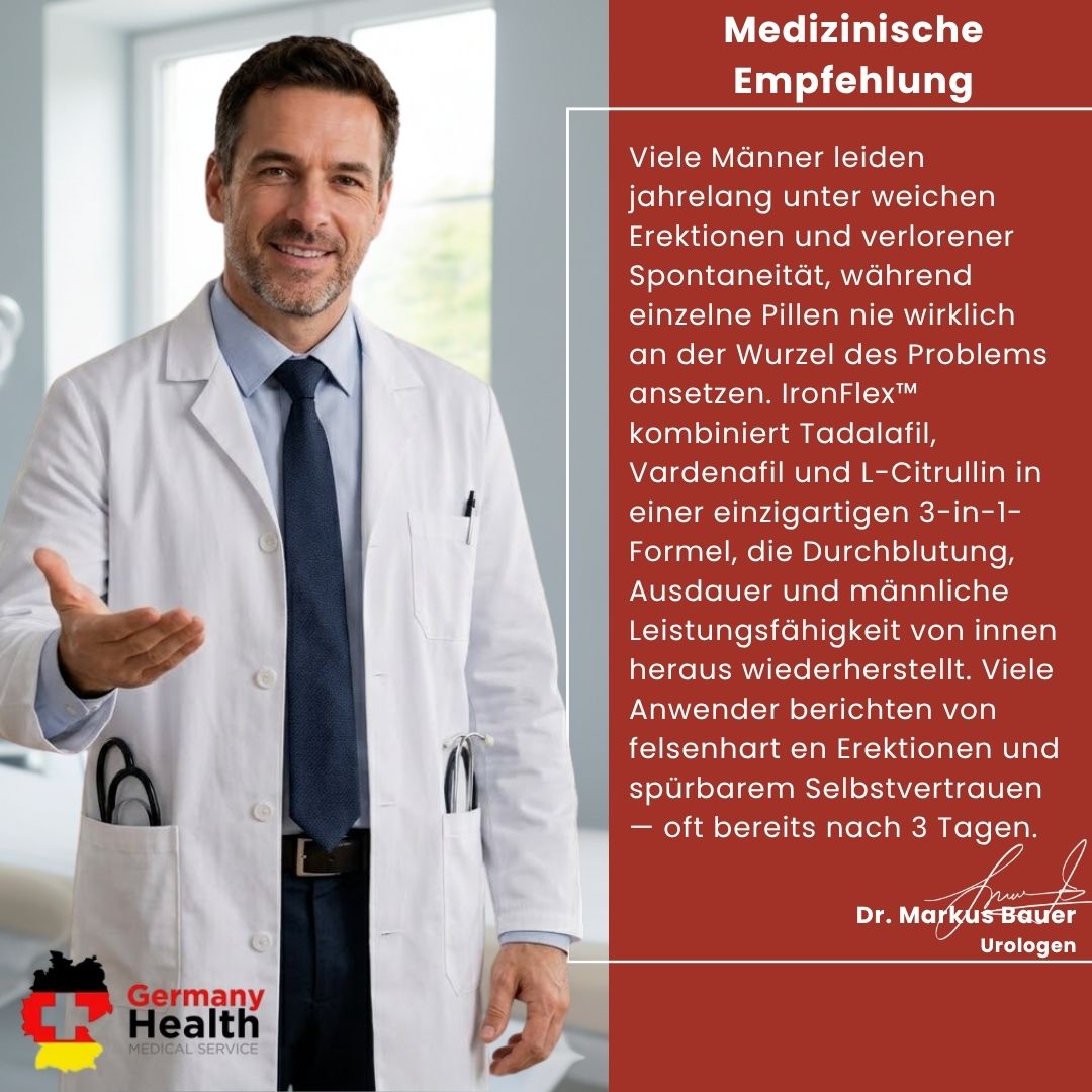 IronFlex™ | Unterstützung bei erektiler Dysfunktion
