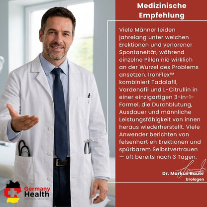 IronFlex™ | Unterstützung bei erektiler Dysfunktion