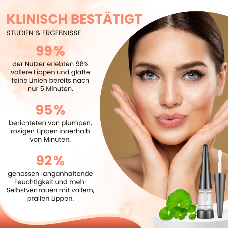PlumpGlow™ | Lippen-Gloss mit Plumping-Effekt