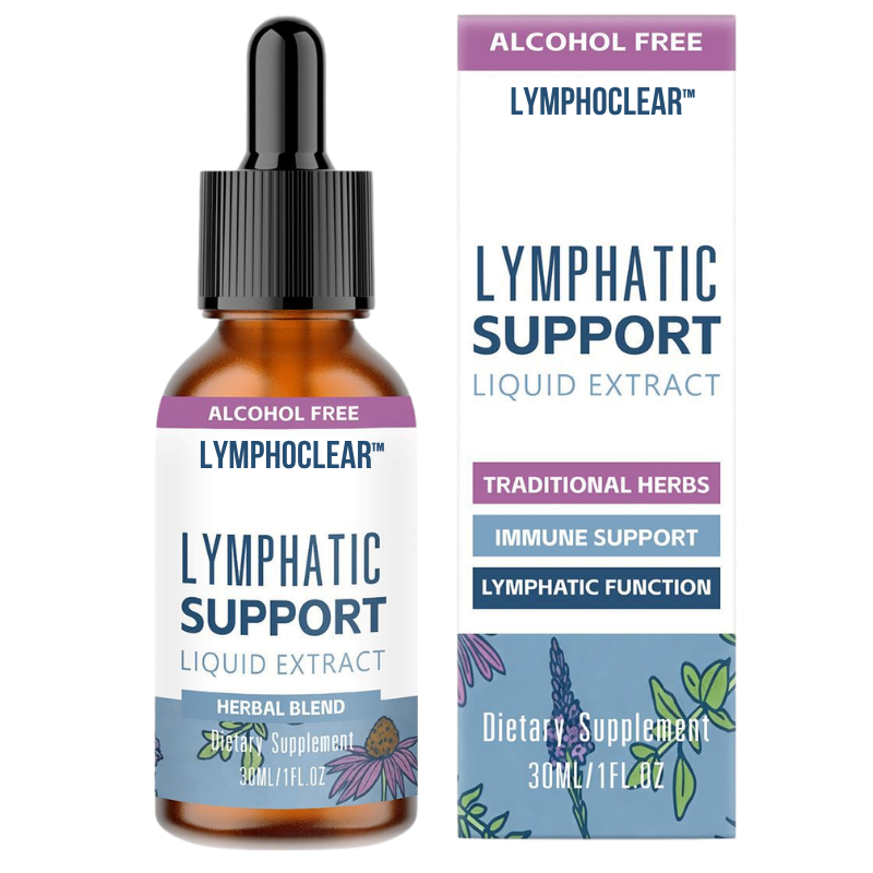 LymphoClear™ | Kräutertropfen gegen Blähungen und Schwellungen