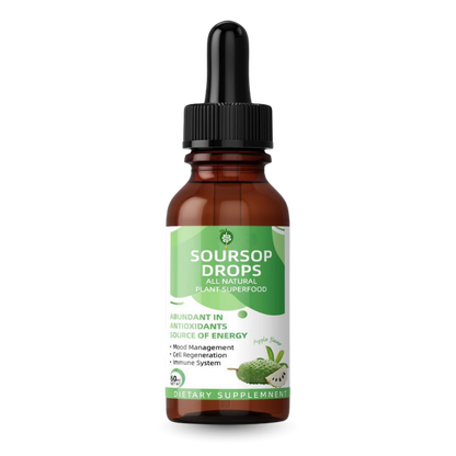 SourSopDrop™ | Reine Stachelannonen-Formel zur Schleimentfernung