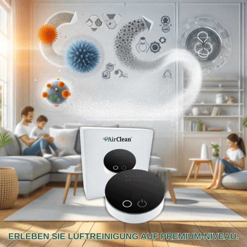 AirClean™ | Antibakterielles Geruchsneutralisierungs-Gerät