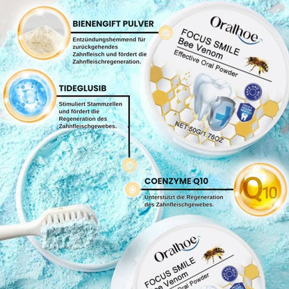 Focussmile™ | Bienengift-Behandlungspulver für den Oralgebrauch