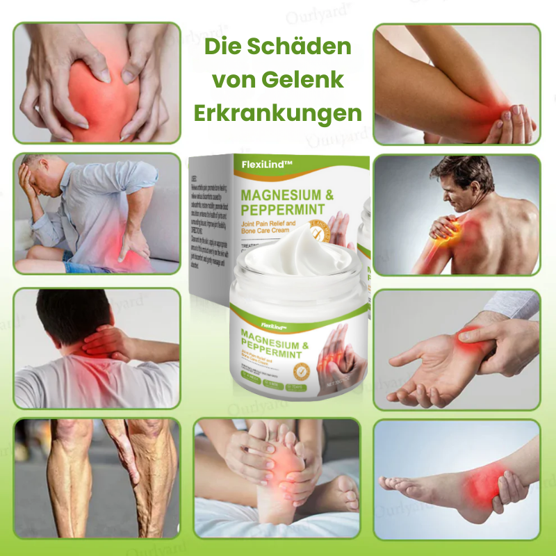 FlexiLind™ | Arthritis-Schmerzlinderung und Knochenheilungssalbe